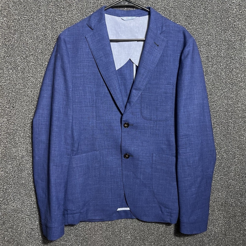 Taylor Stitch Blue Men's Suit Blazer